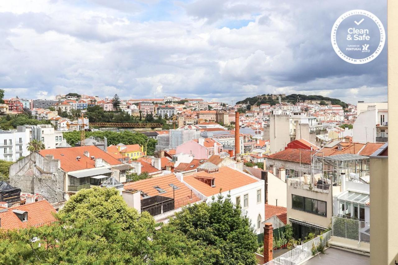 Sunny Flat City View By Homing Lisboa Dış mekan fotoğraf